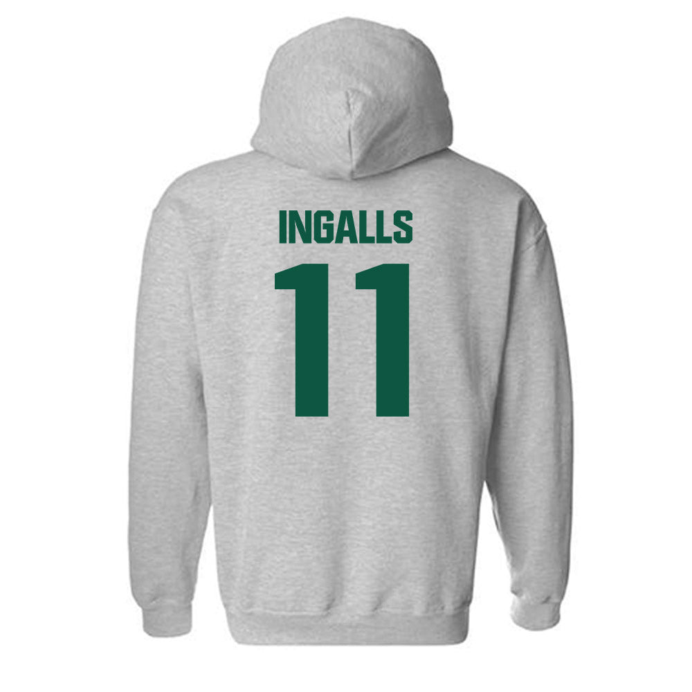 Northern Michigan - NCAA Men's Basketball : Jonathan Ingalls - Classic Shersey Hooded Sweatshirt