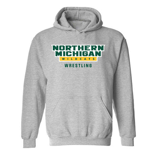 Northern Michigan - NCAA Women's Wrestling : Emma Heslin - Classic Shersey Hooded Sweatshirt-0
