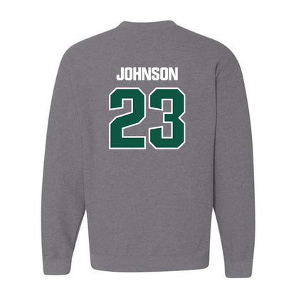 Northern Michigan - NCAA Men's Ice Hockey : Evan Johnson - Classic Shersey Crewneck Sweatshirt-1