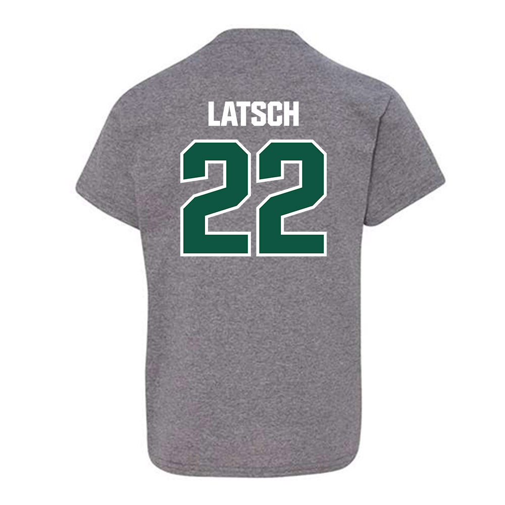  - NCAA Men's Ice Hockey : Tanner Latsch - Youth T-Shirt-1