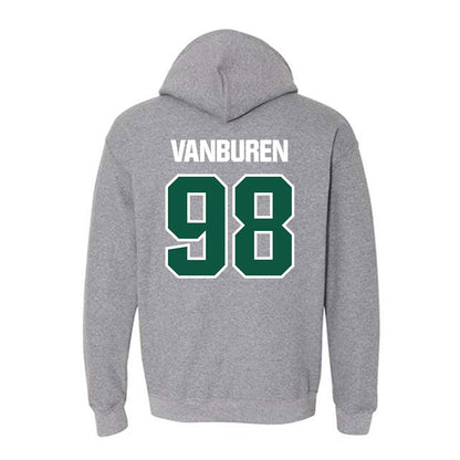 Northern Michigan - NCAA Football : Eli VanBuren - Hooded Sweatshirt-1