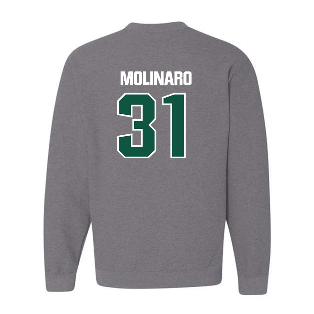 Northern Michigan - NCAA Men's Ice Hockey : Julian Molinaro - Crewneck Sweatshirt