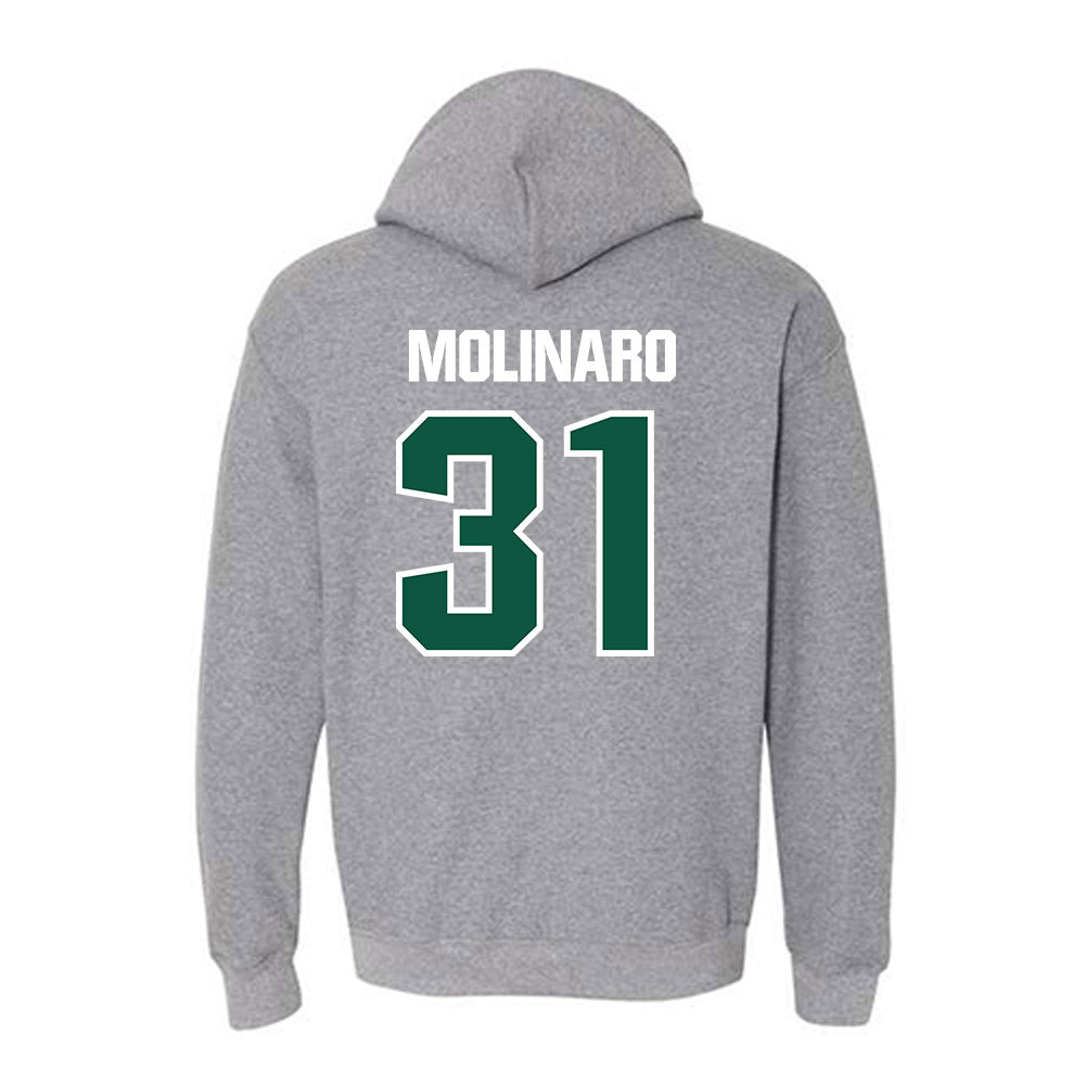 Northern Michigan - NCAA Men's Ice Hockey : Julian Molinaro - Hooded Sweatshirt