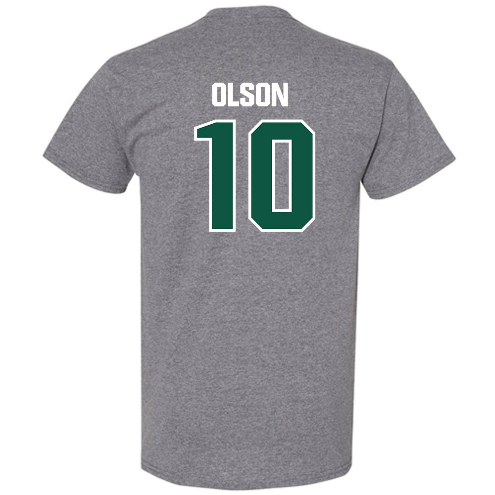 Northern Michigan - NCAA Football : Isaac Olson - T-Shirt-1