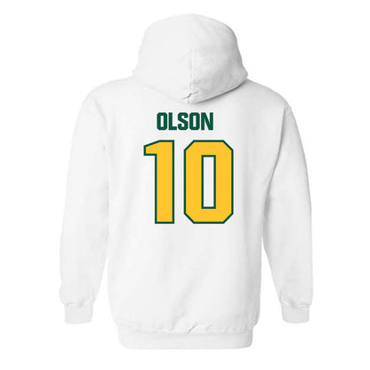 Northern Michigan - NCAA Football : Isaac Olson - Classic Shersey Hooded Sweatshirt-1