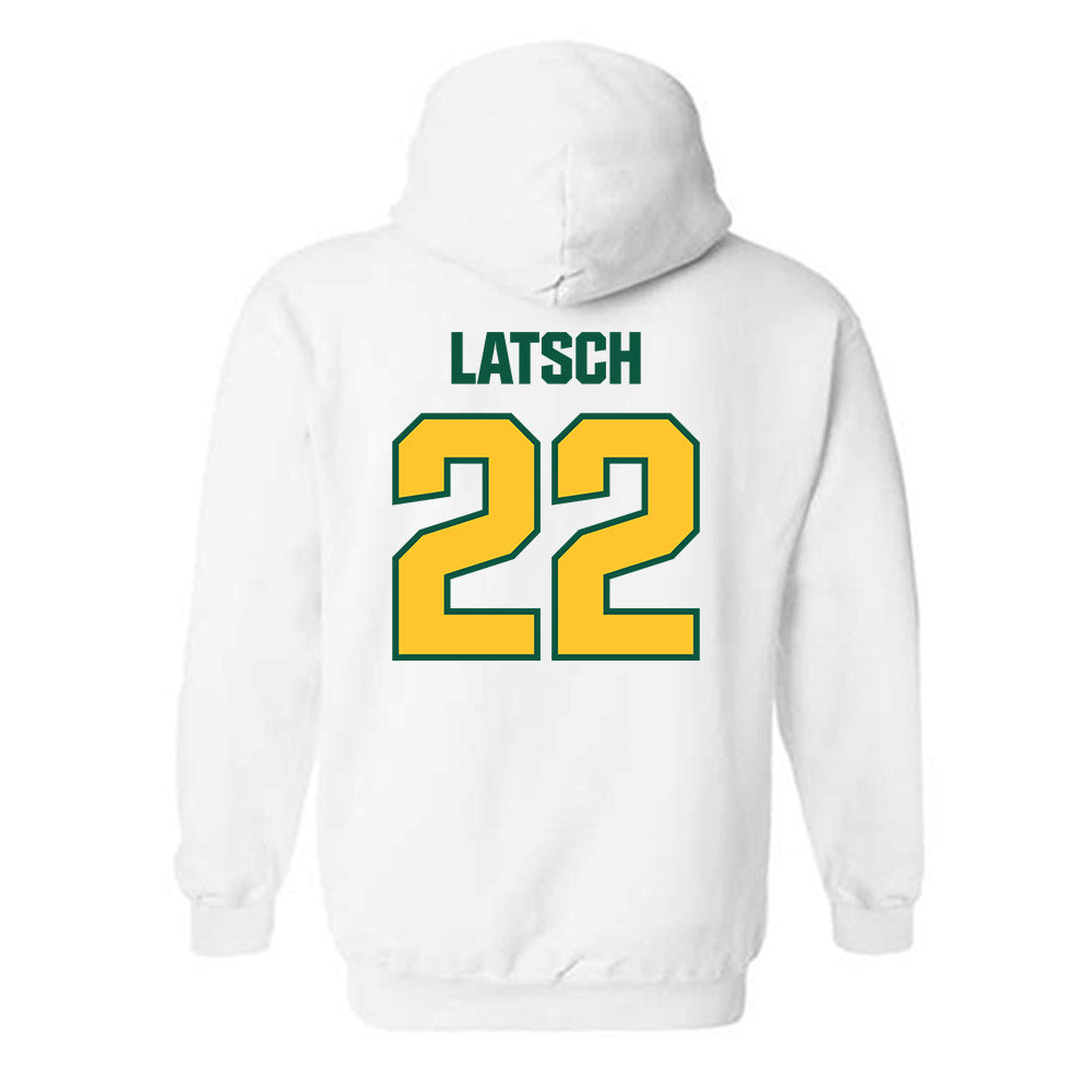  - NCAA Men's Ice Hockey : Tanner Latsch - Classic Shersey Hooded Sweatshirt-1