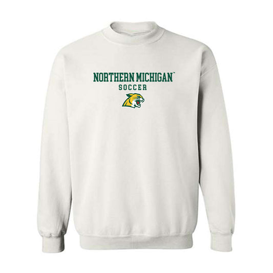 Northern Michigan - NCAA Men's Soccer : Noah Johnson - Classic Shersey Crewneck Sweatshirt-0