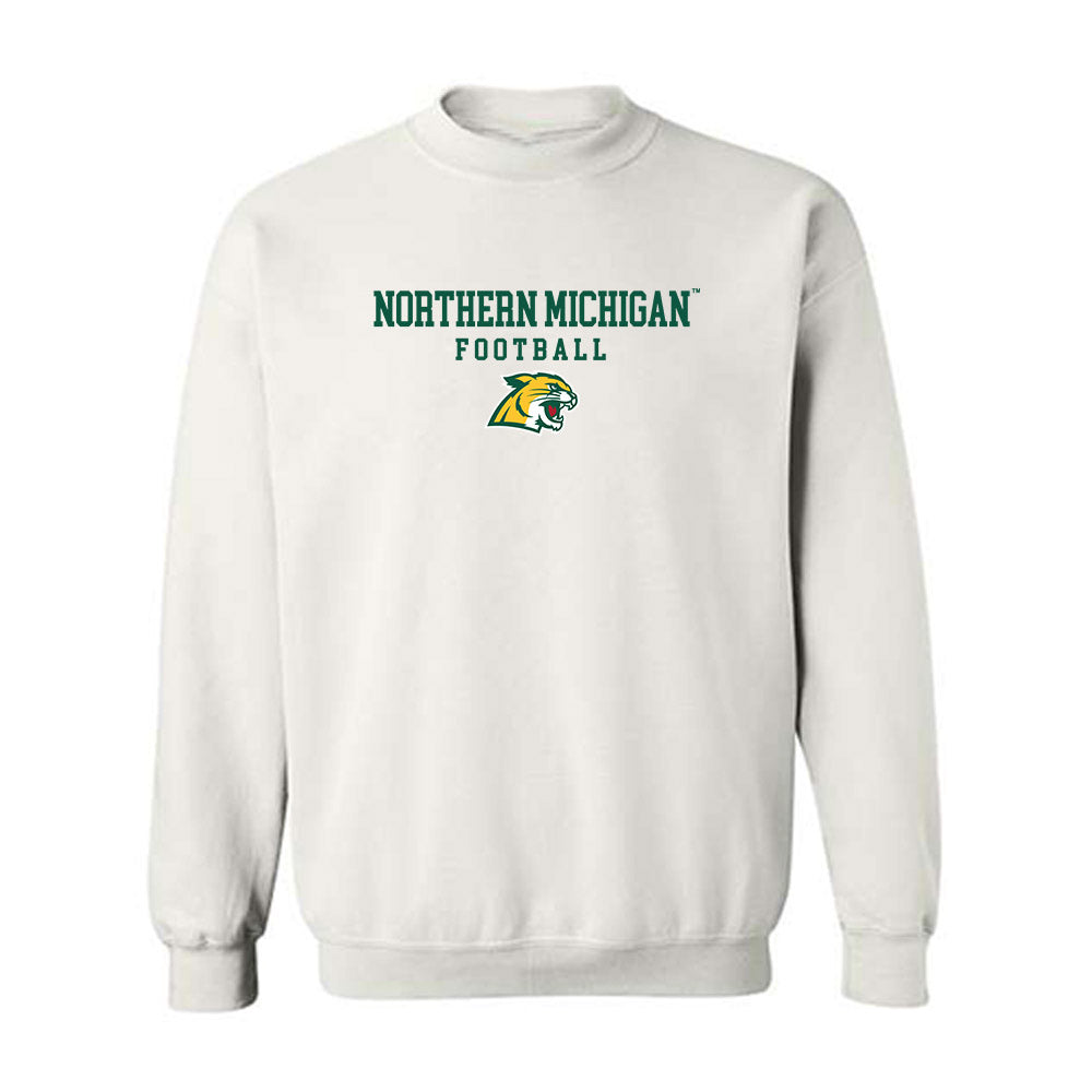 Northern Michigan - NCAA Football : Graycen Shepherd - Classic Shersey Crewneck Sweatshirt-0
