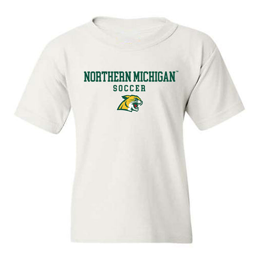 Northern Michigan - NCAA Men's Soccer : Noah Johnson - Classic Shersey Youth T-Shirt-0