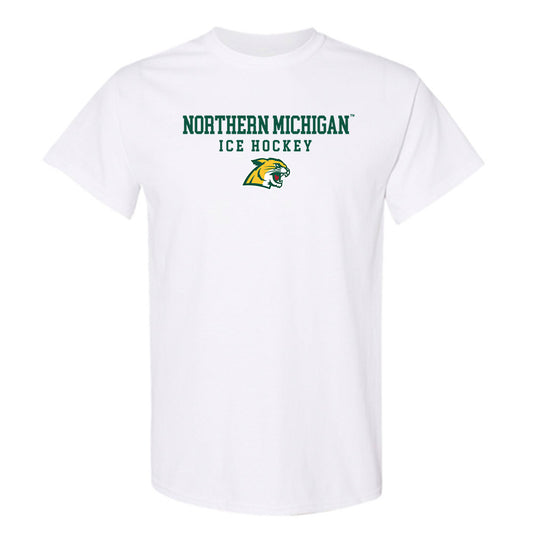 Northern Michigan - NCAA Men's Ice Hockey : Evan Johnson - Classic Shersey T-Shirt-0