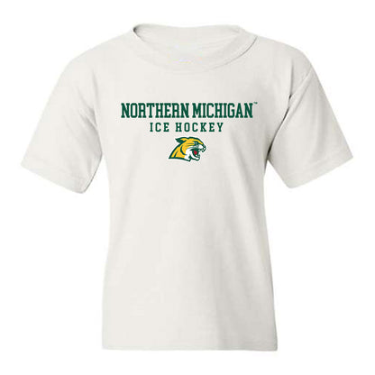 Northern Michigan - NCAA Men's Ice Hockey : Tyler Stern - Classic Shersey Youth T-Shirt-0