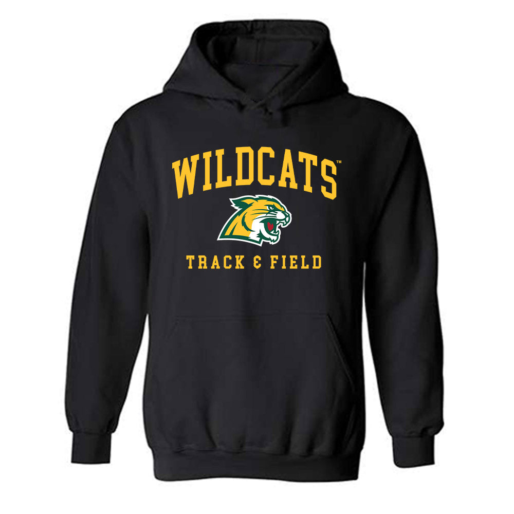 Northern Michigan - NCAA Women's Track & Field : Abby Kissling - Classic Shersey Hooded Sweatshirt-0