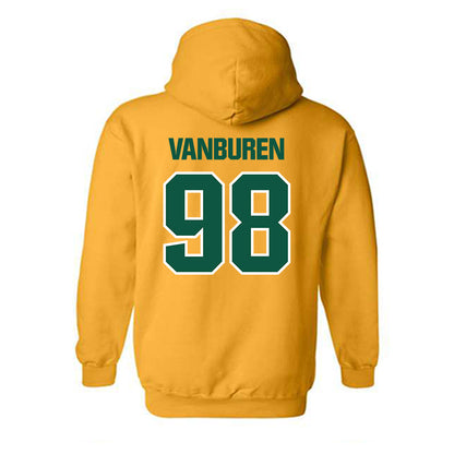 Northern Michigan - NCAA Football : Eli VanBuren - Classic Shersey Hooded Sweatshirt-1