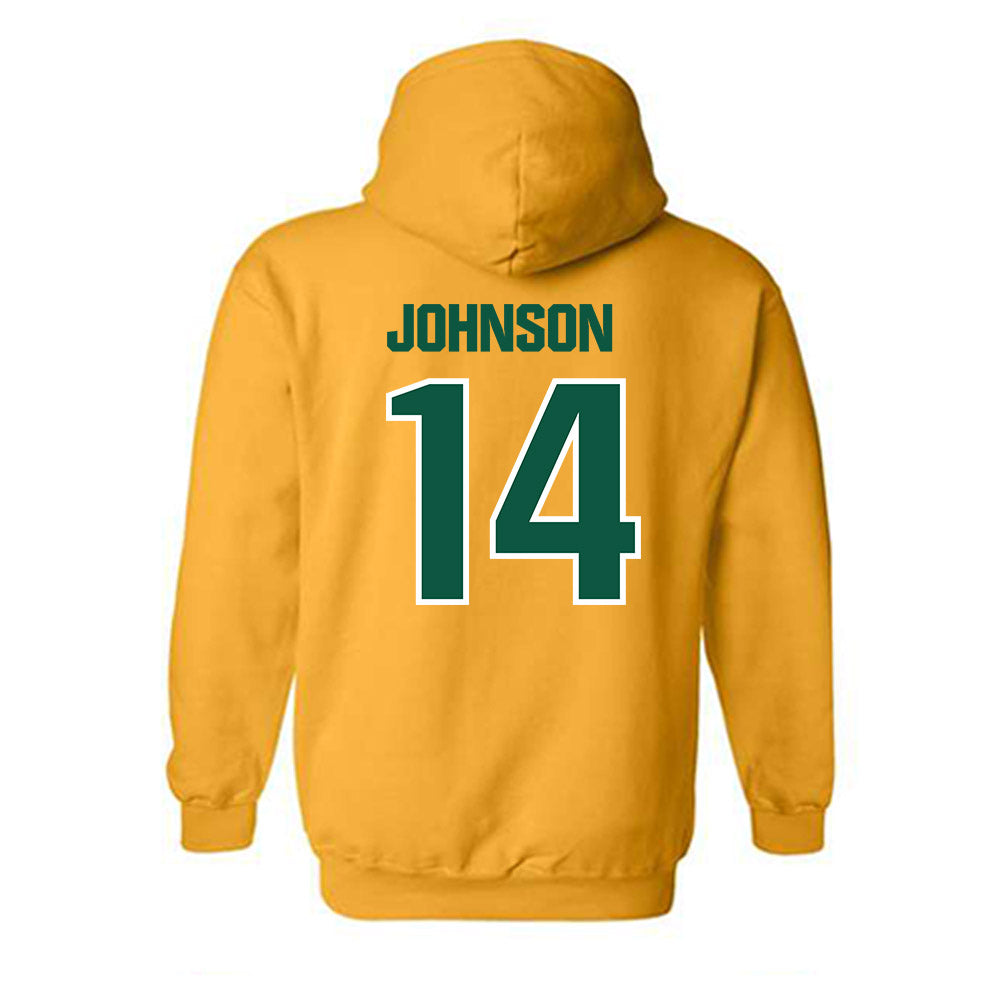 Northern Michigan - NCAA Men's Soccer : Noah Johnson - Classic Shersey Hooded Sweatshirt-1