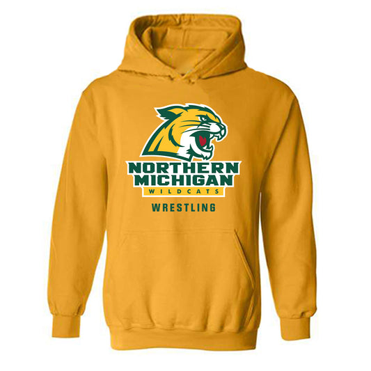 Northern Michigan - NCAA Women's Wrestling : Emma Heslin - Classic Shersey Hooded Sweatshirt-0