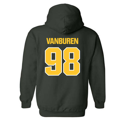 Northern Michigan - NCAA Football : Eli VanBuren - Classic Shersey Hooded Sweatshirt-1