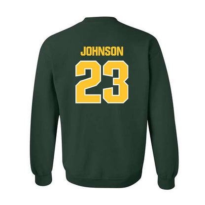 Northern Michigan - NCAA Men's Ice Hockey : Evan Johnson - Classic Shersey Crewneck Sweatshirt-1