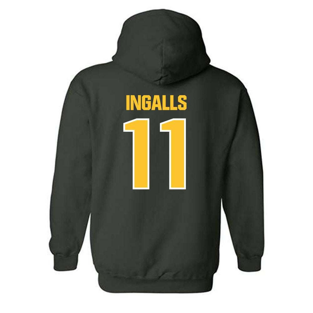 Northern Michigan - NCAA Men's Basketball : Jonathan Ingalls - Classic Shersey Hooded Sweatshirt