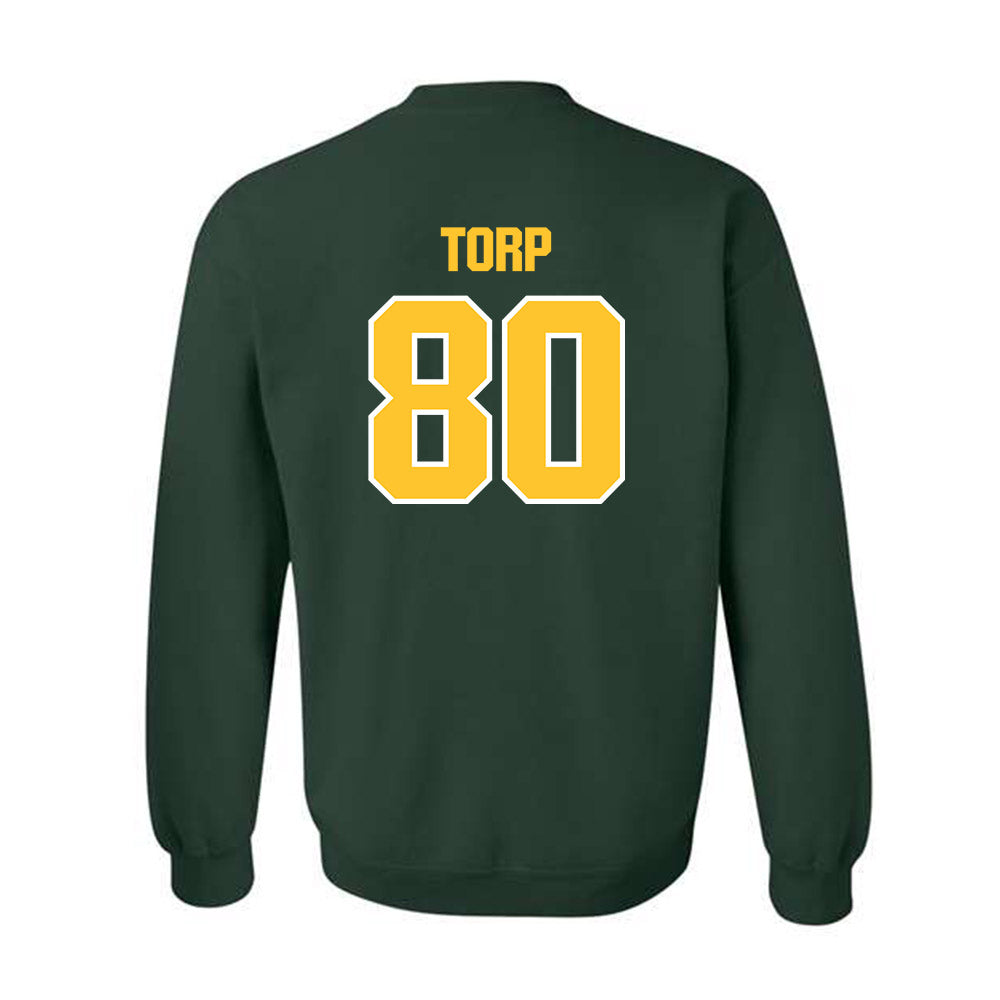 Northern Michigan - NCAA Football : Sawyer Torp - Classic Shersey Crewneck Sweatshirt-1
