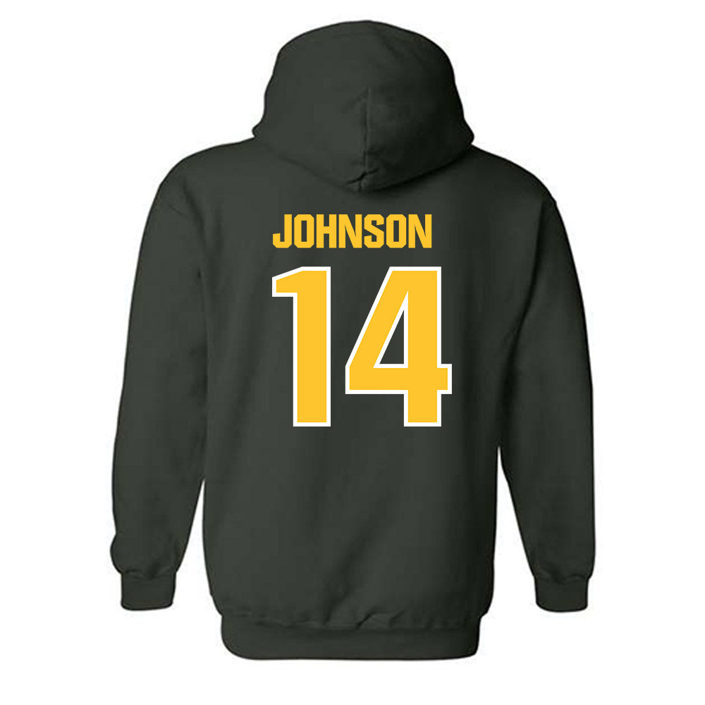 Northern Michigan - NCAA Men's Soccer : Noah Johnson - Classic Shersey Hooded Sweatshirt-1