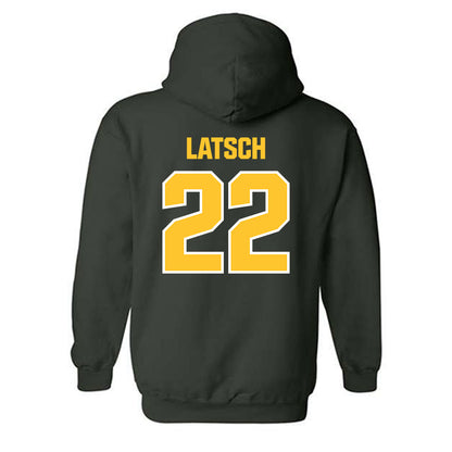  - NCAA Men's Ice Hockey : Tanner Latsch - Classic Shersey Hooded Sweatshirt-1