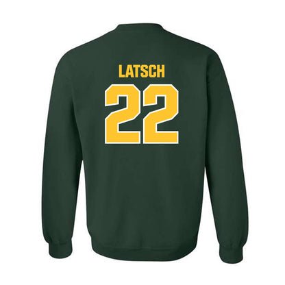  - NCAA Men's Ice Hockey : Tanner Latsch - Classic Shersey Crewneck Sweatshirt-1