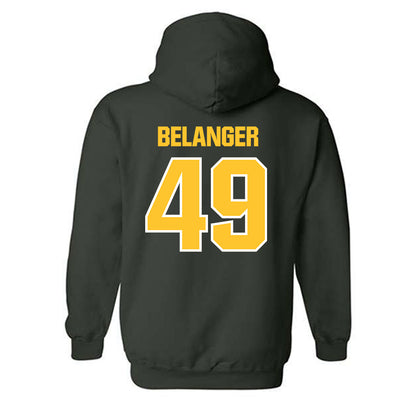 Northern Michigan - NCAA Football : Hunter Belanger - Classic Shersey Hooded Sweatshirt-1