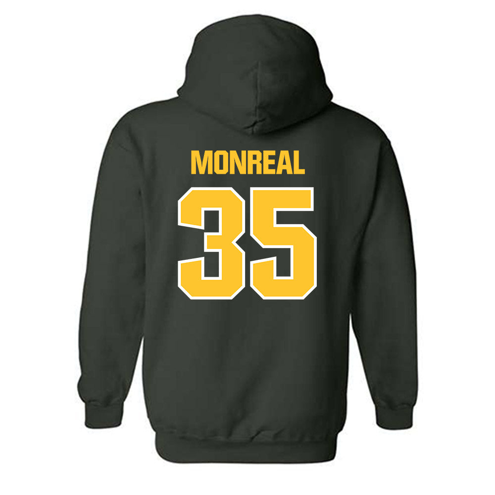 Northern Michigan - NCAA Football : Murphy Monreal - Classic Shersey Hooded Sweatshirt-1