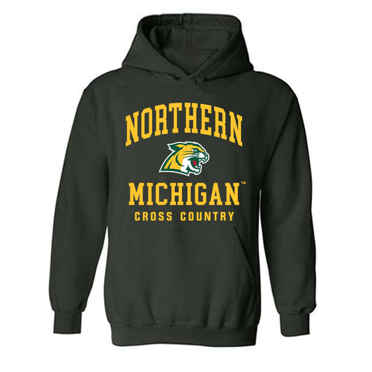 Northern Michigan - NCAA Women's Cross Country : Ashley Choponis - Classic Shersey Hooded Sweatshirt-0