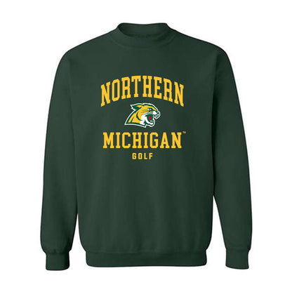 Northern Michigan - NCAA Men's Golf : Russel Sprecher - Classic Shersey Crewneck Sweatshirt-0