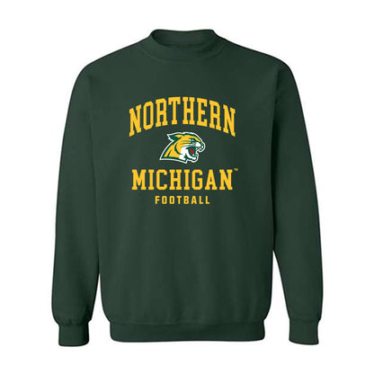 Northern Michigan - NCAA Football : Noah Dobert - Classic Shersey Crewneck Sweatshirt-0