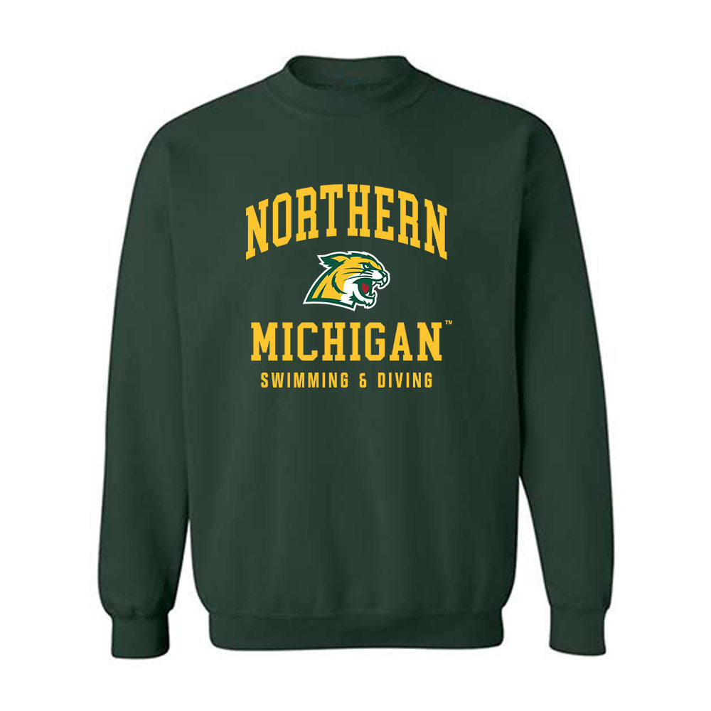 Northern Michigan - NCAA Women's Swimming & Diving : Grace Daly - Classic Shersey Crewneck Sweatshirt-0