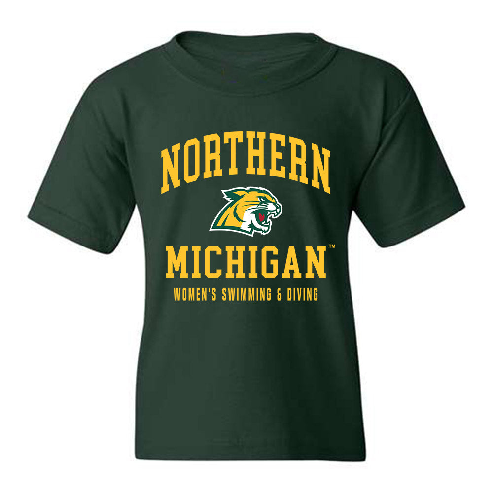 Northern Michigan - NCAA Women's Swimming & Diving : Jillian McKinley - Youth T-Shirt