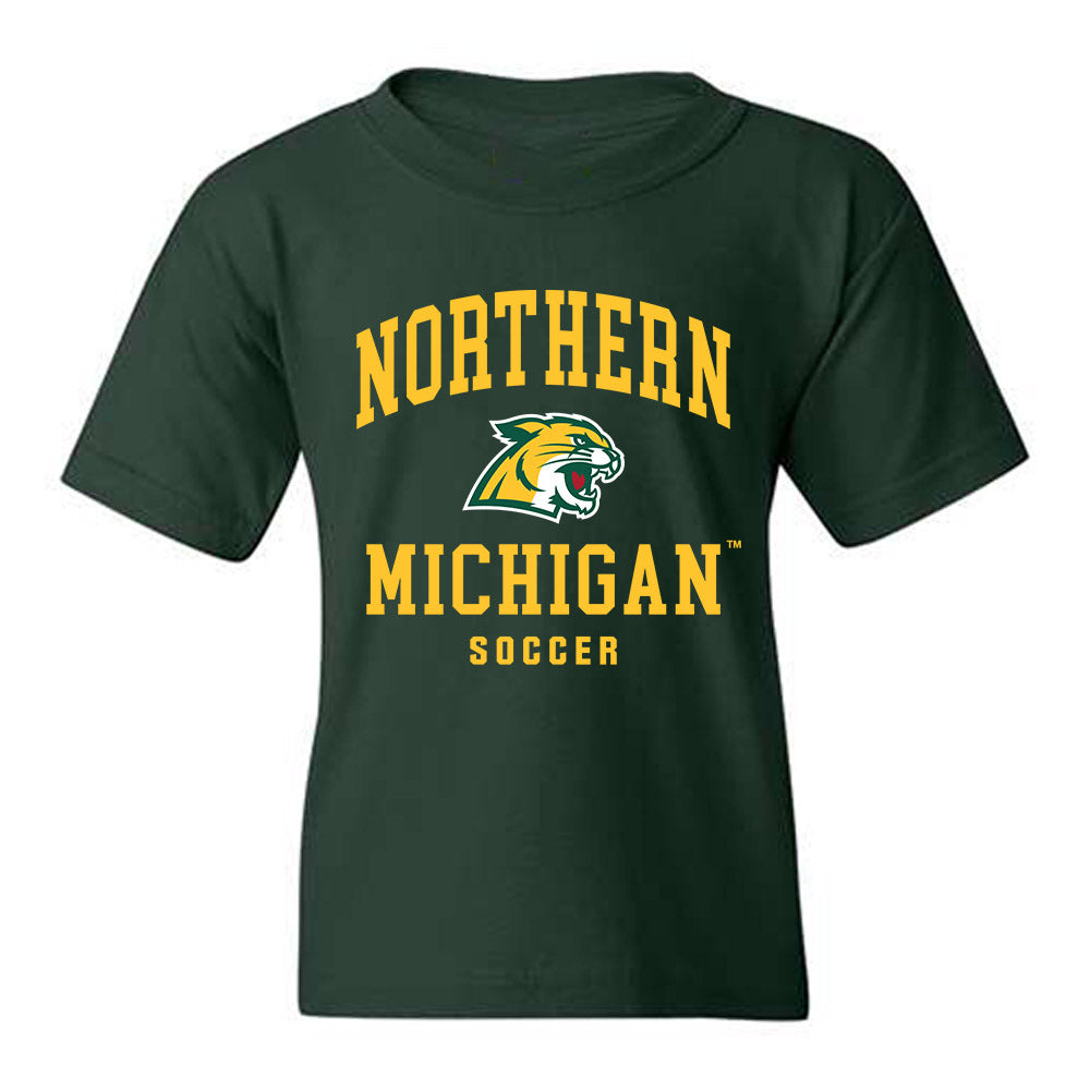 Northern Michigan - NCAA Men's Soccer : Noah Johnson - Classic Shersey Youth T-Shirt-0