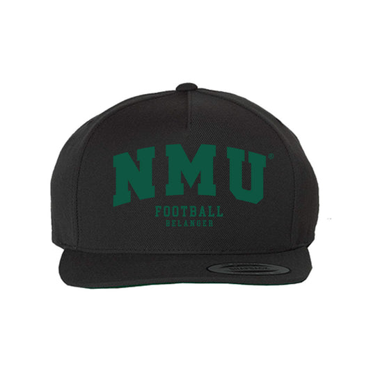 Northern Michigan - NCAA Football : Hunter Belanger - Snapback Hat-0