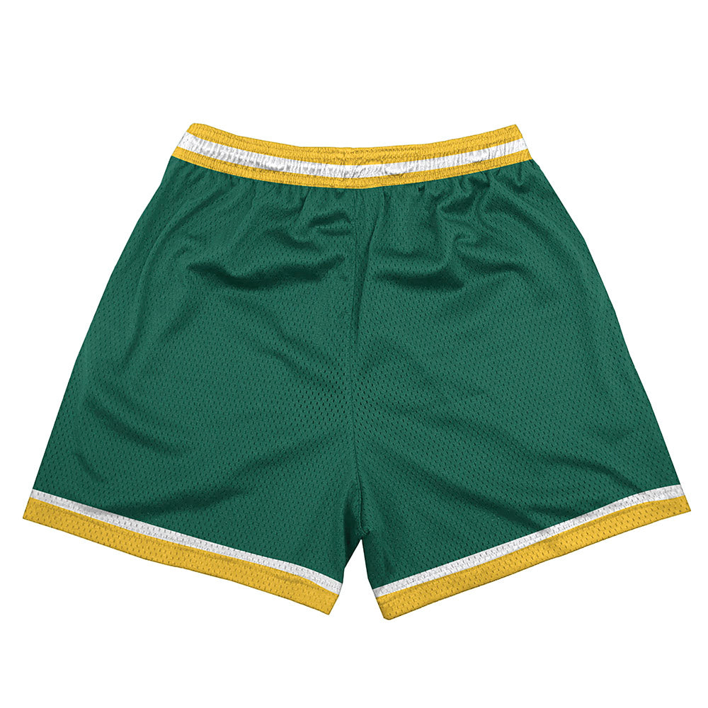Northern Michigan - NCAA Women's Basketball : Ava Bates - Green Shorts-1