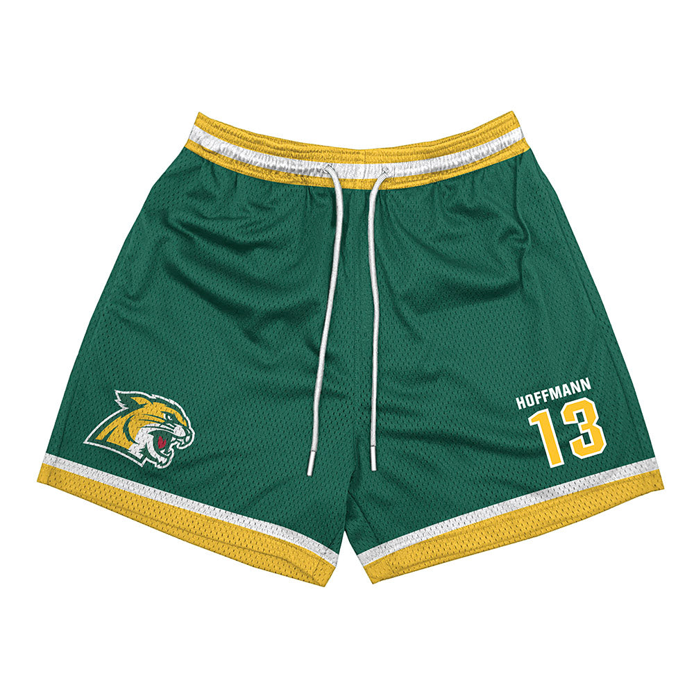 Northern Michigan - NCAA Men's Soccer : Jan Hoffmann - Green Shorts-0