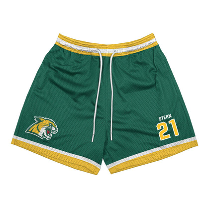 Northern Michigan - NCAA Men's Ice Hockey : Tyler Stern - Green Shorts-0