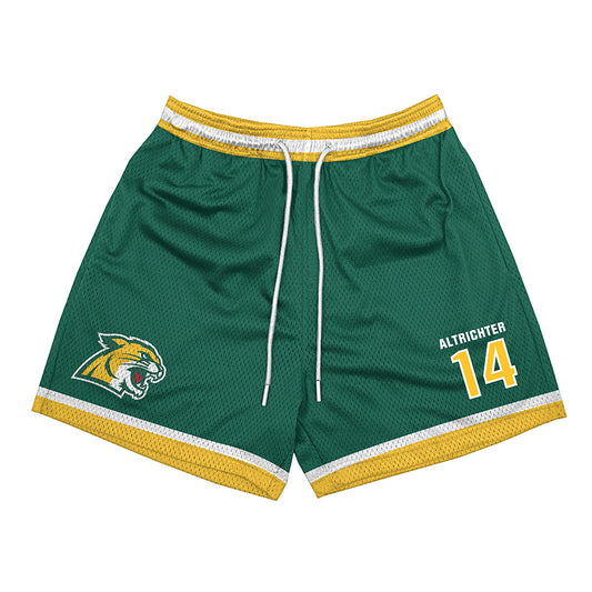 Northern Michigan - NCAA Men's Ice Hockey : Jakub Altrichter - Green Shorts