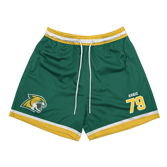 Northern Michigan - NCAA Football : Evan Arbic - Green Shorts