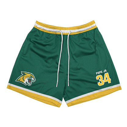 Northern Michigan - NCAA Football : Maurice Pope jr - Green Shorts-0
