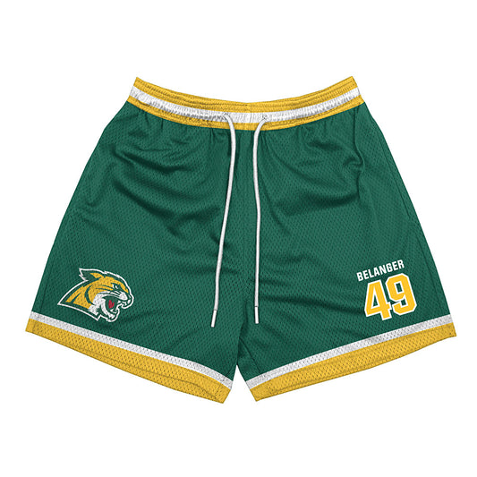 Northern Michigan - NCAA Football : Hunter Belanger - Green Shorts-0