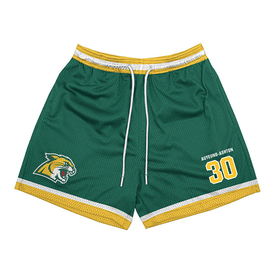 Northern Michigan - NCAA Men's Ice Hockey : Oliver Auyeung-Ashton - Green Shorts-0