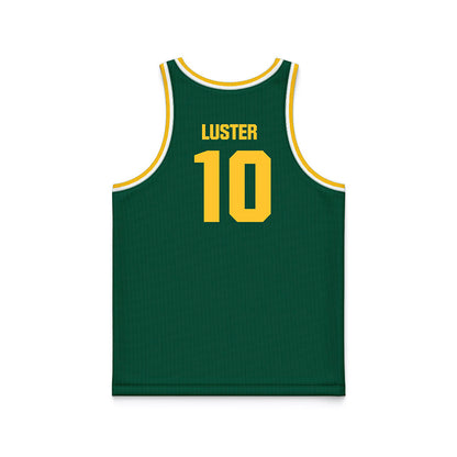 Northern Michigan - NCAA Men's Basketball : Biggie Luster - Green Basketball Jersey