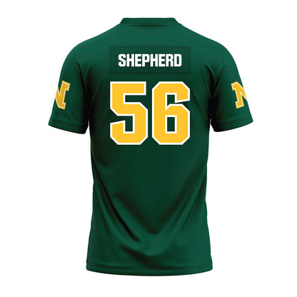 Northern Michigan - NCAA Football : Graycen Shepherd - Green Premium Football Jersey-1