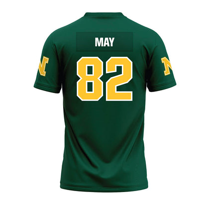 Northern Michigan - NCAA Football : Hayden May - Green Premium Football Jersey