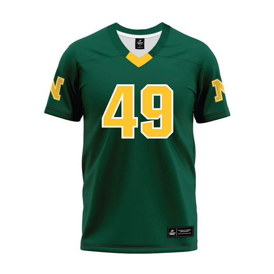 Northern Michigan - NCAA Football : Hunter Belanger - Green Premium Football Jersey-0