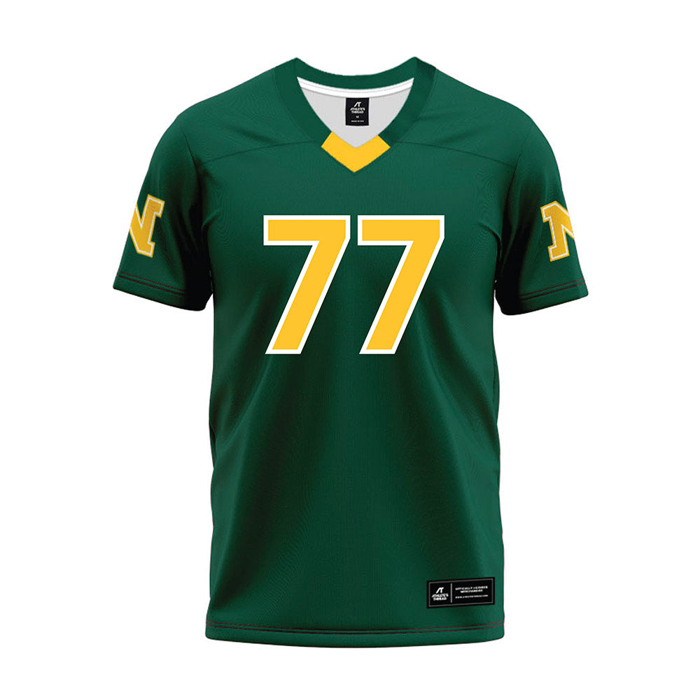 Northern Michigan - NCAA Football : Thomas Kellen - Green Premium Football Jersey-0