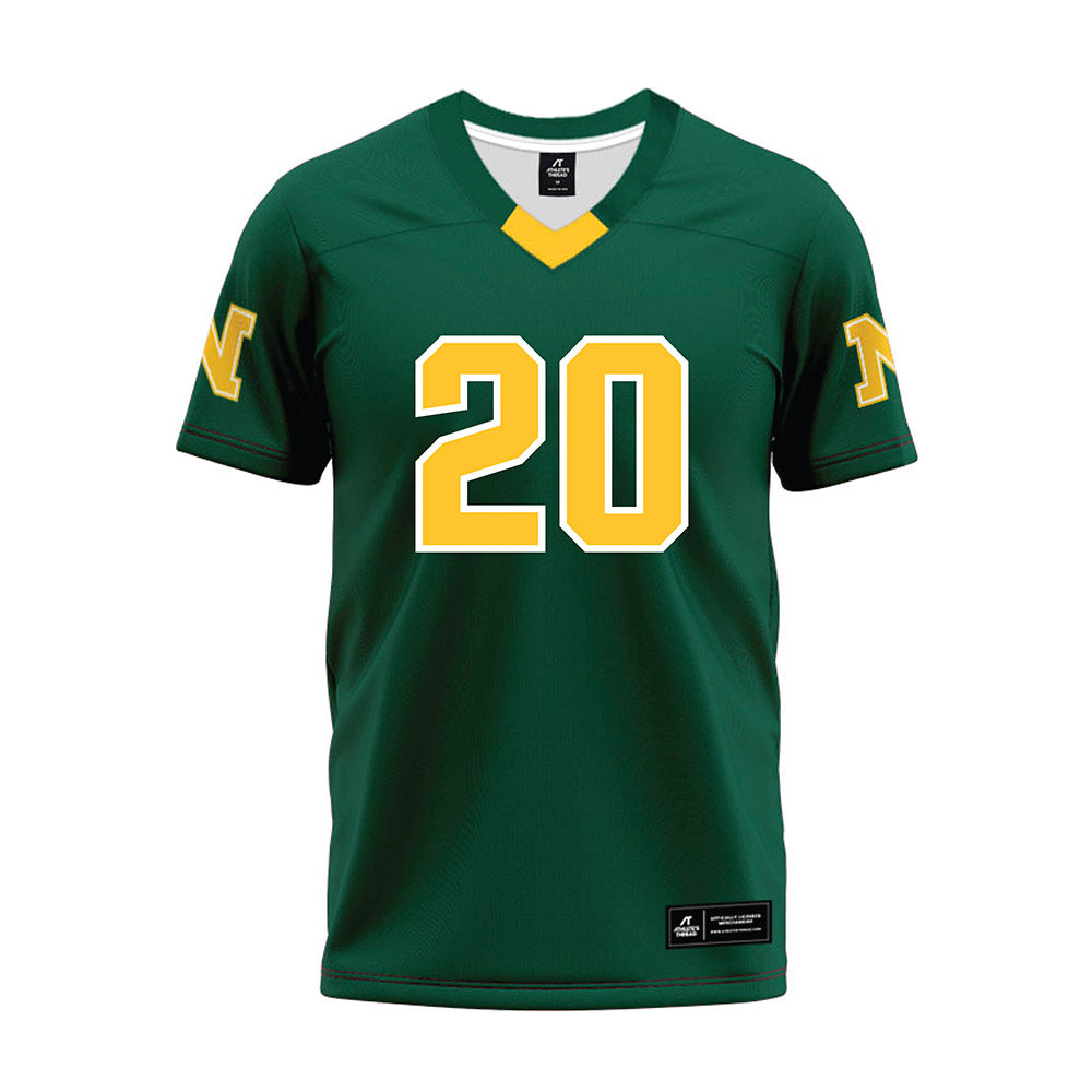 Northern Michigan - NCAA Football : Noah Dobert - Green Premium Football Jersey-0