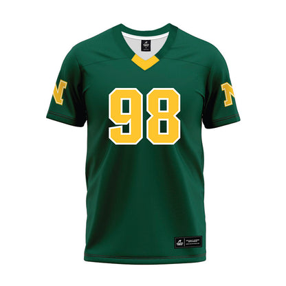 Northern Michigan - NCAA Football : Eli VanBuren - Green Premium Football Jersey-0